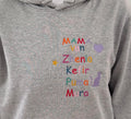 Personalized T-Shirt/Hoodie with Mama/Papa/Opa/Oma and family names