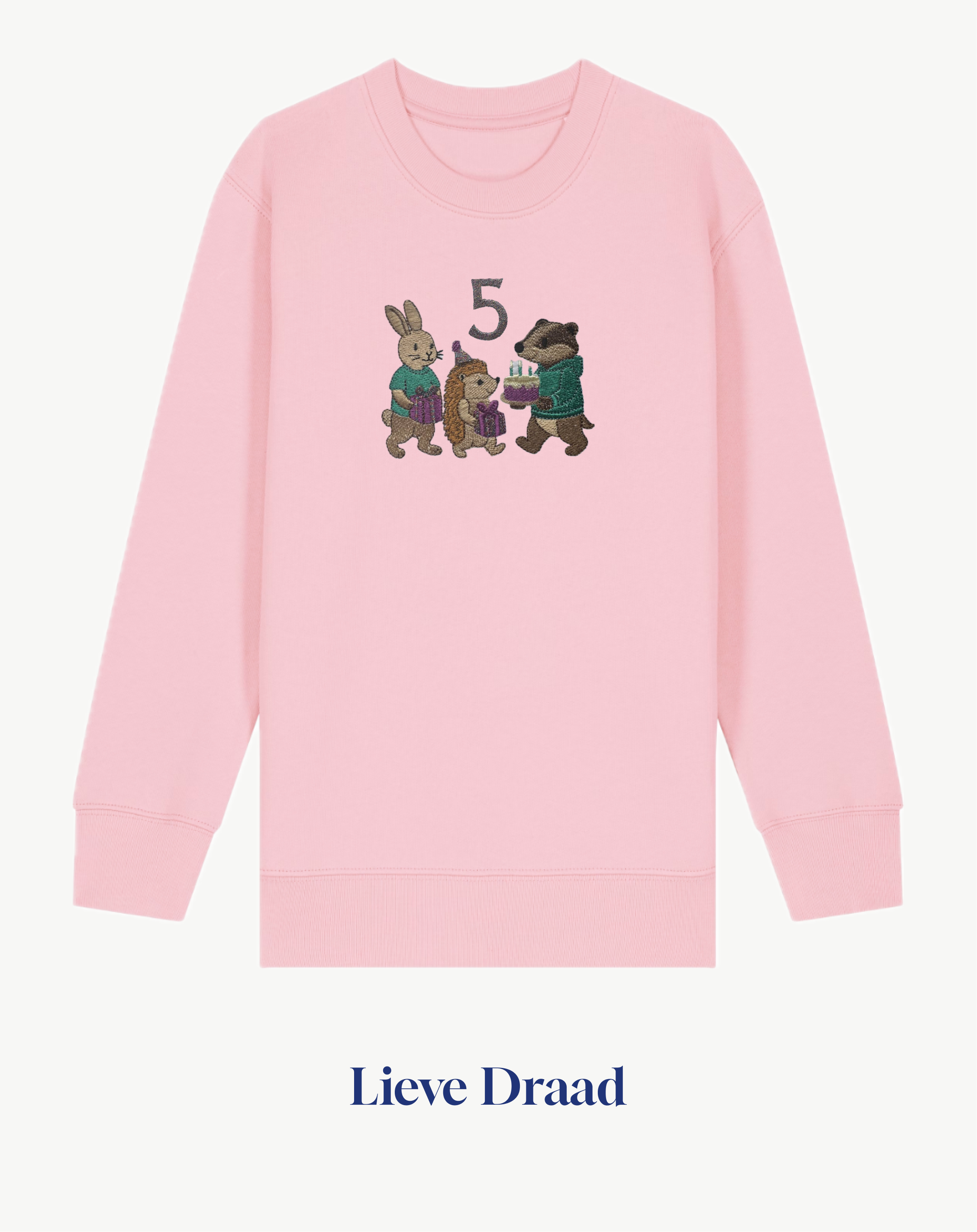 Children’s Birthday Embroidered Sweatshirt