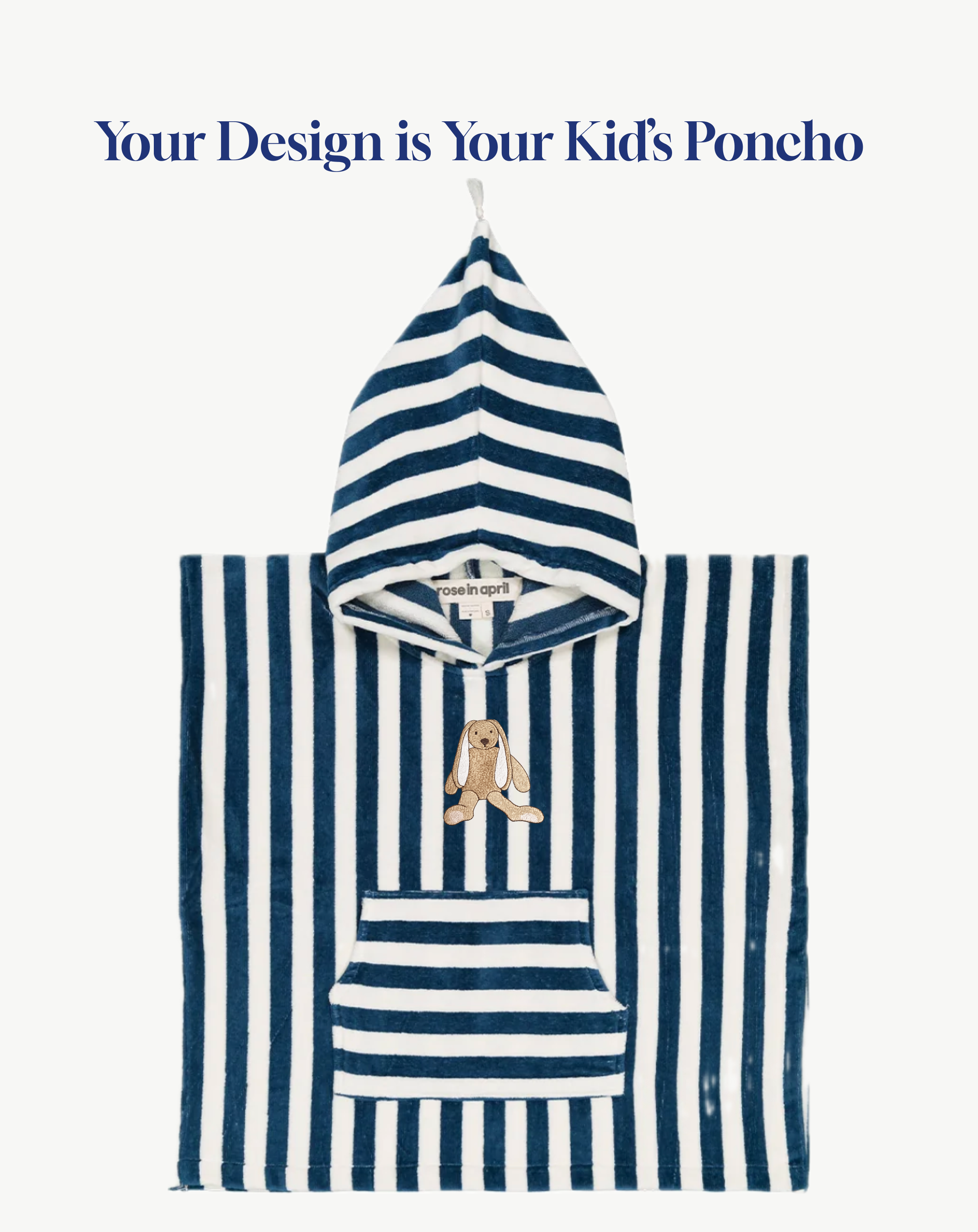 Rose in April - Bath Kids Poncho SUZON