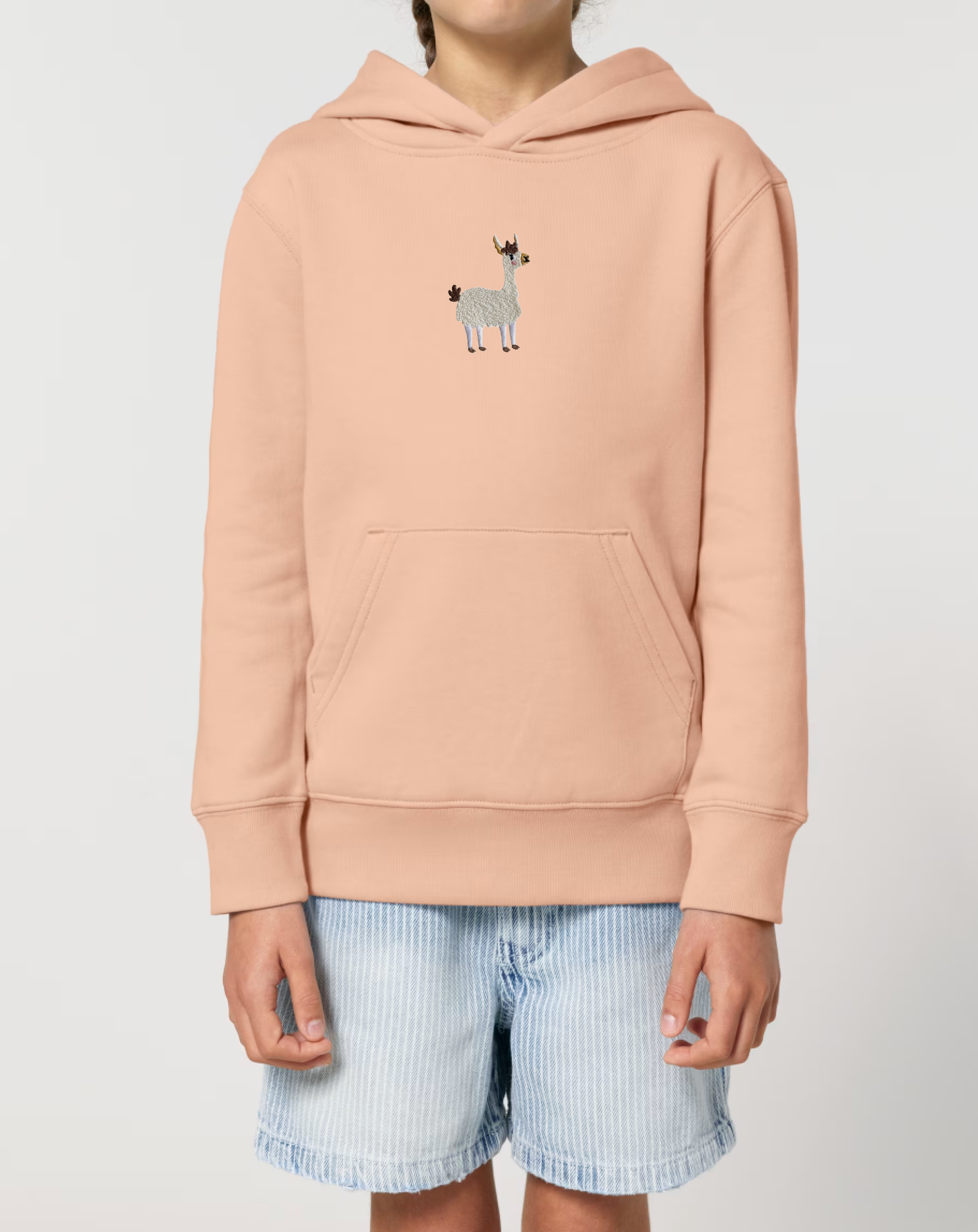 Cute Llama Embroidered Clothing – T-Shirt, Hoodie, Sweatshirt