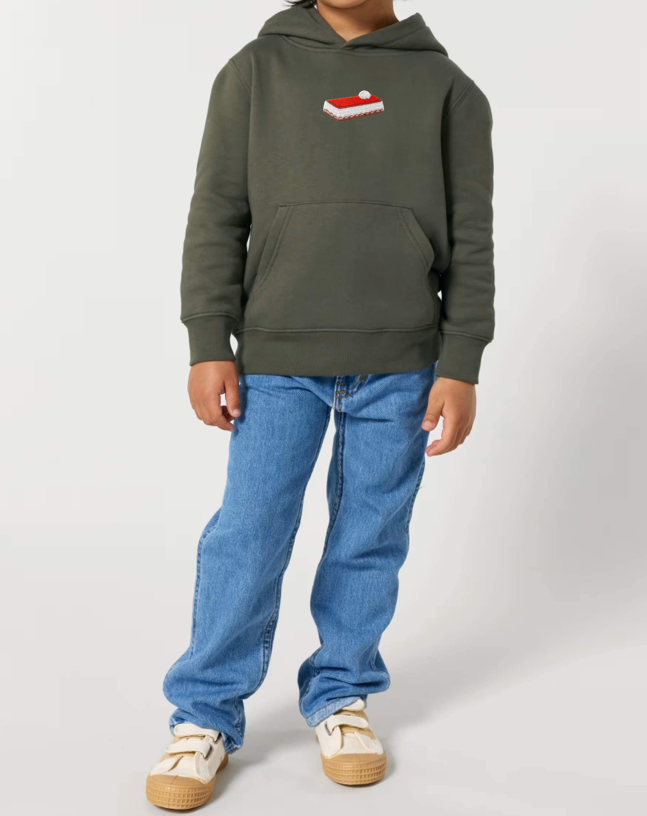 Koningsdag Kids outfit with cute Tompouce embroidery (T-shirt/Sweatshirt/Hoodie)