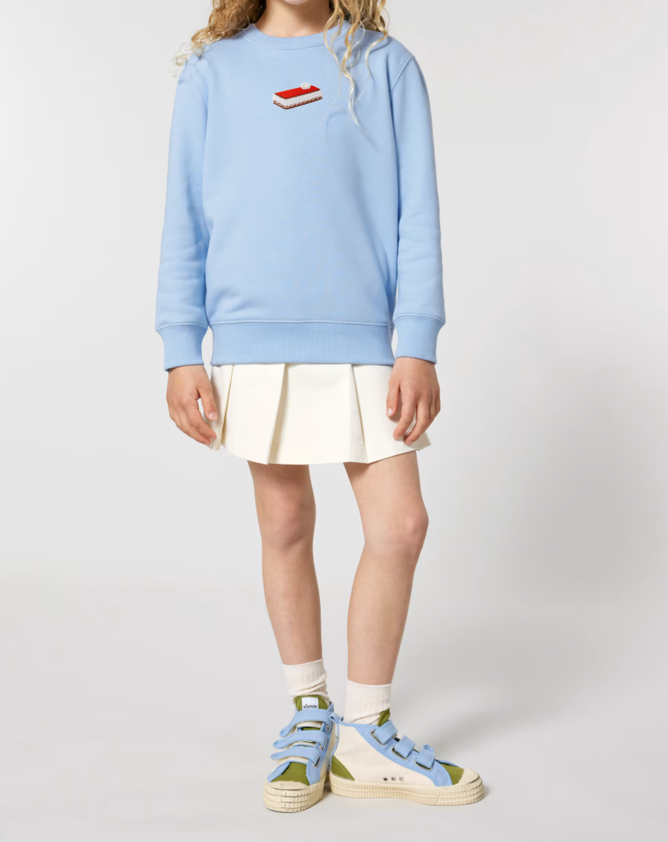 Koningsdag Kids outfit with cute Tompouce embroidery (T-shirt/Sweatshirt/Hoodie)