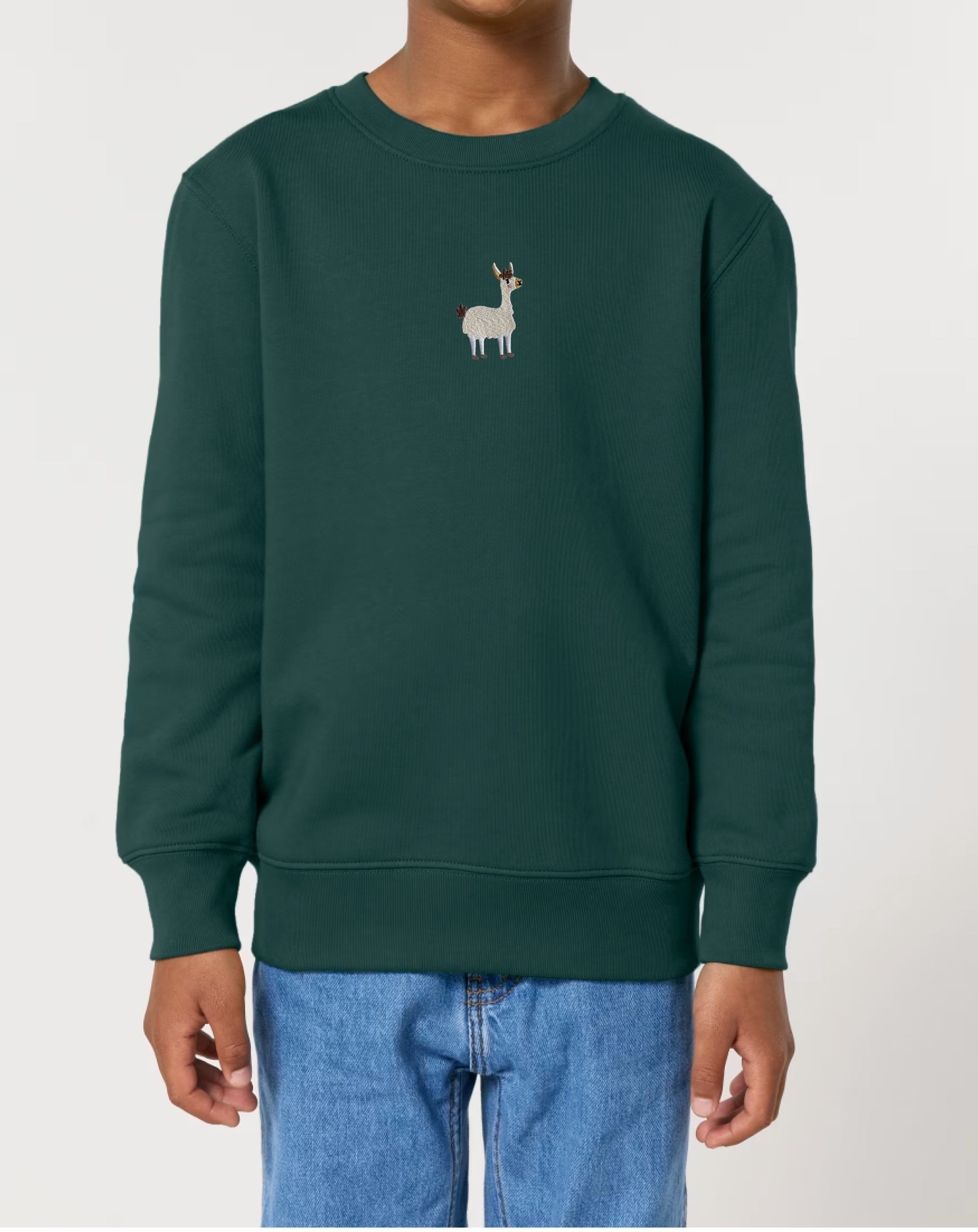 Cute Llama Embroidered Clothing – T-Shirt, Hoodie, Sweatshirt