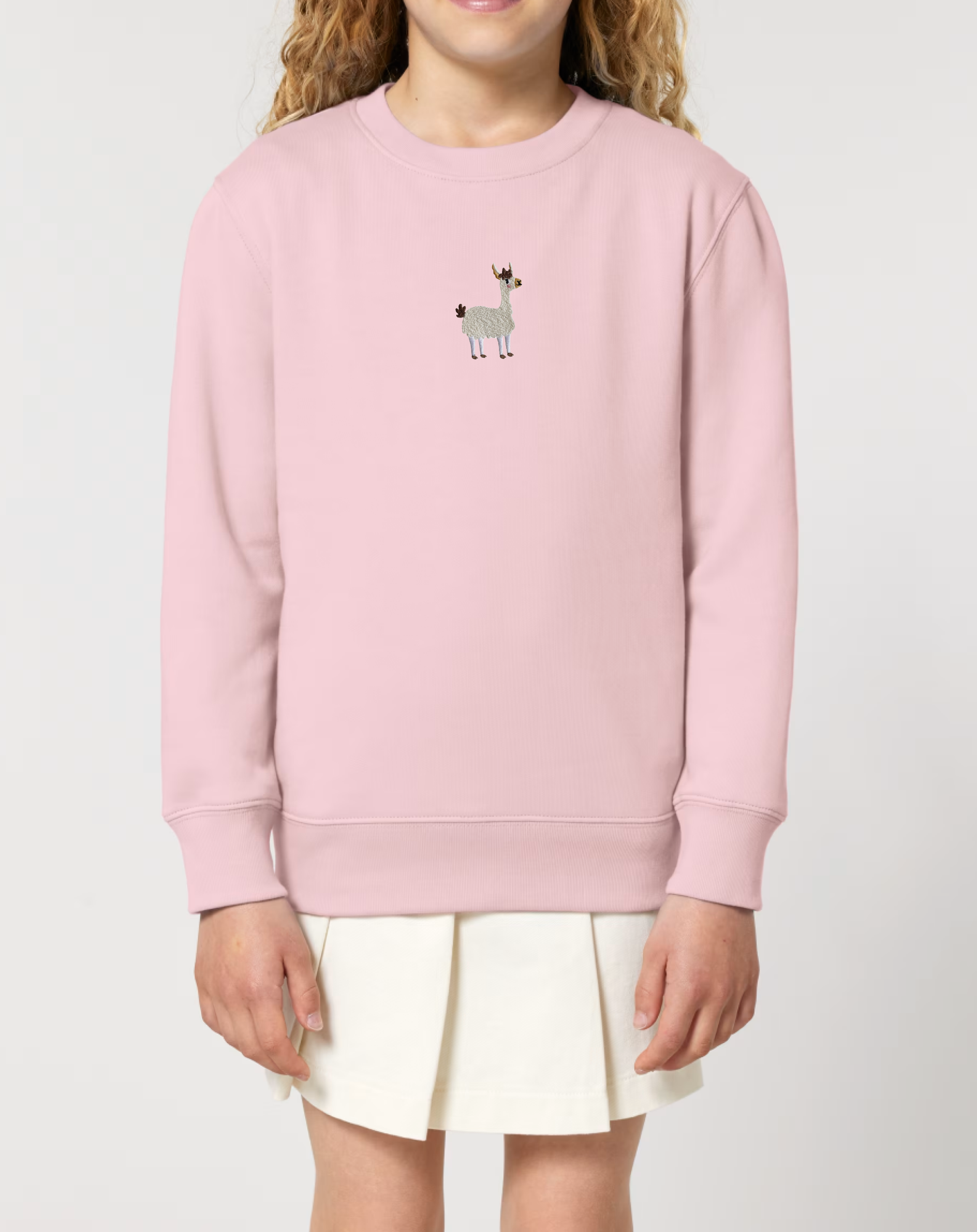 Cute Llama Embroidered Clothing – T-Shirt, Hoodie, Sweatshirt