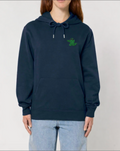 Cute Crocodile Embroidered Hoodie