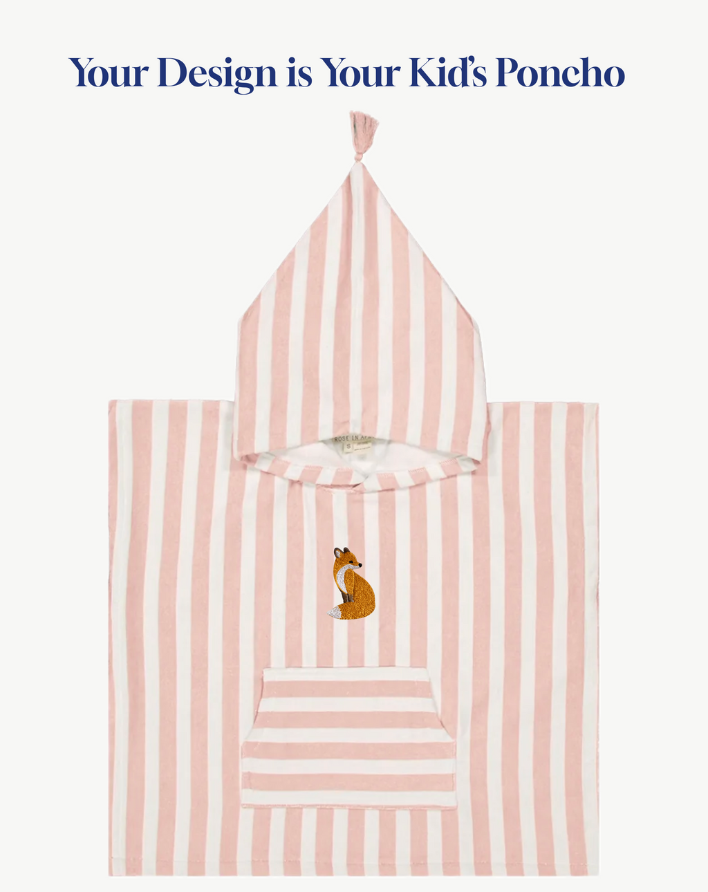 Rose in April - Bath Kids Poncho SUZON