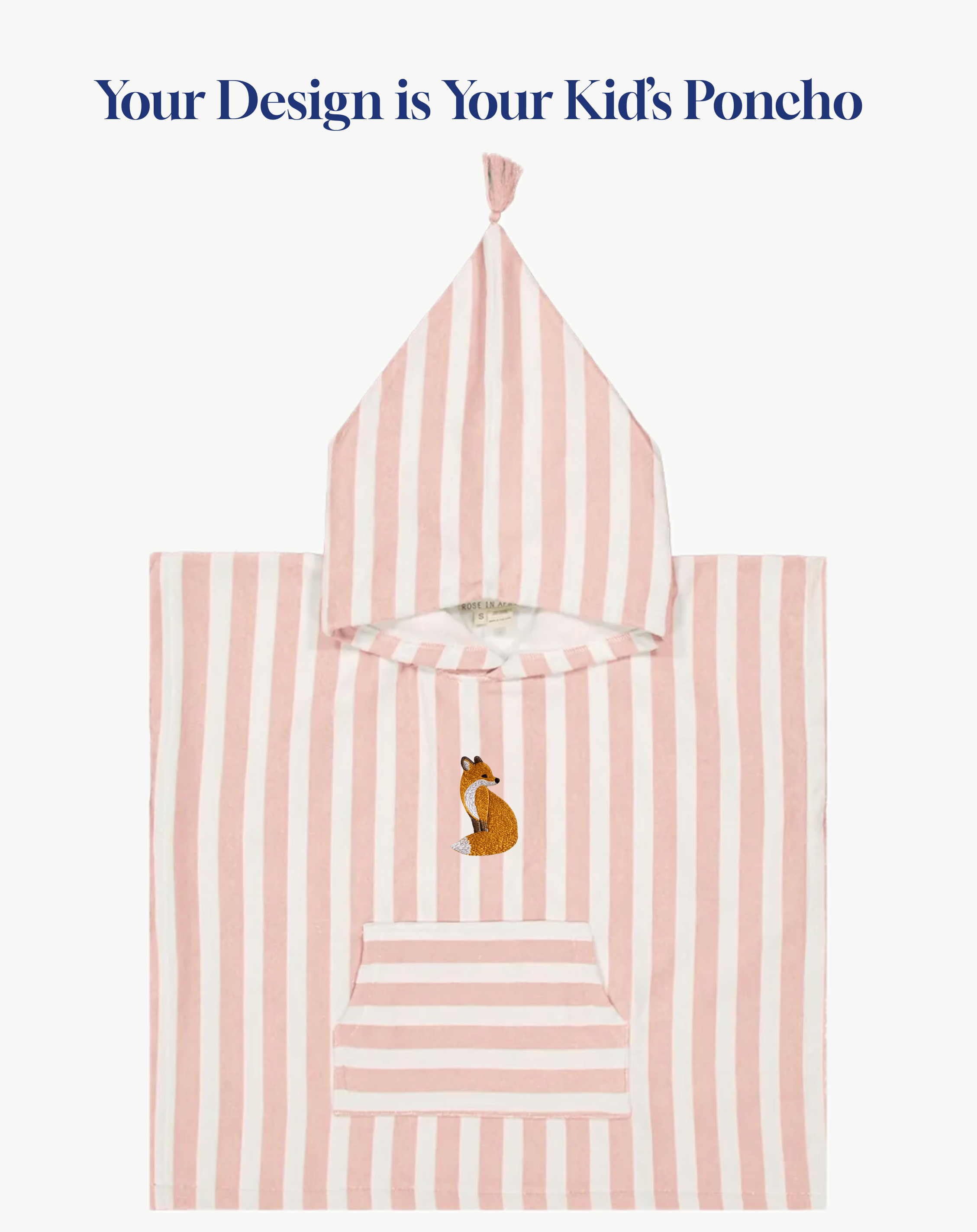 Rose in April - Bath Kids Poncho SUZON