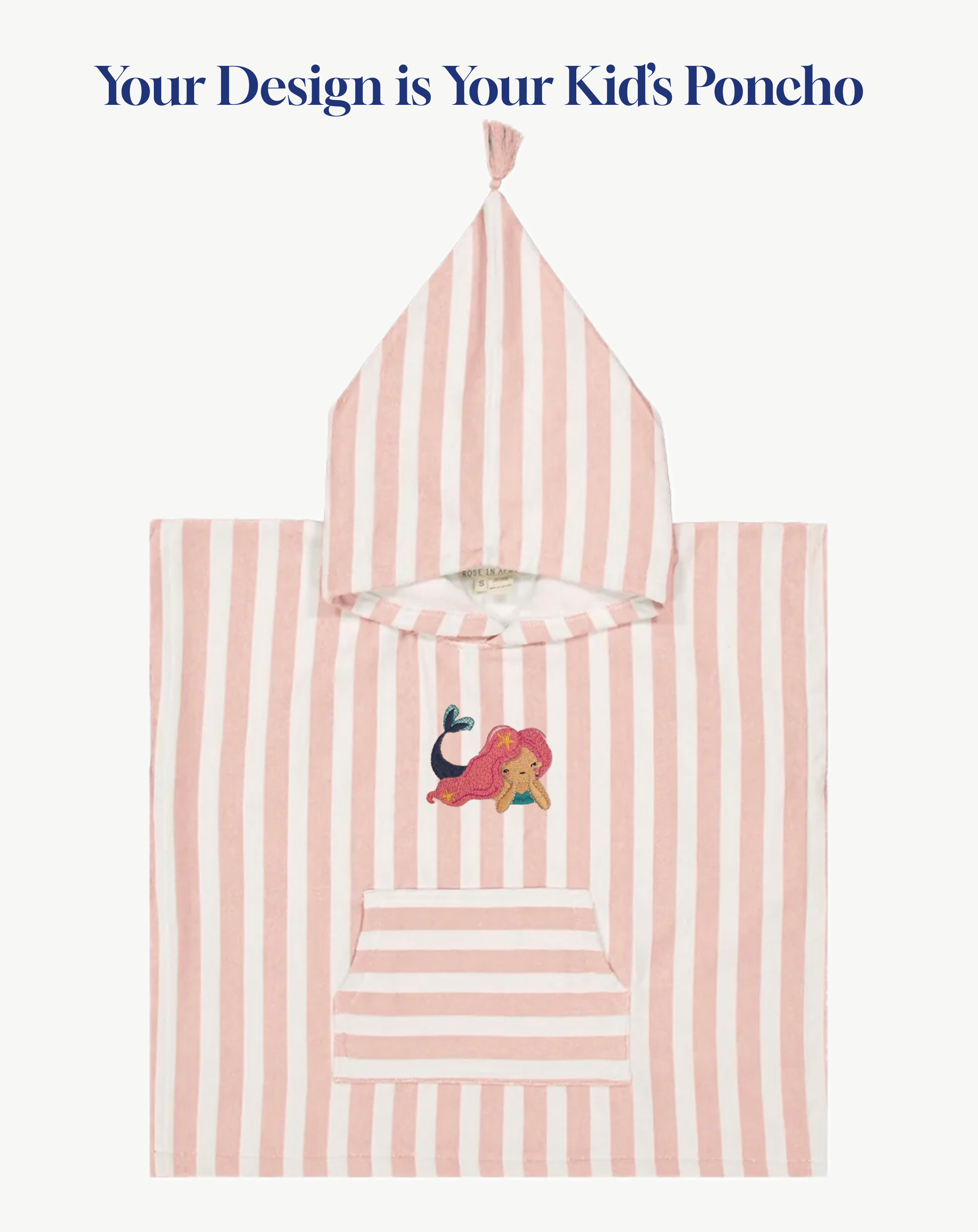Rose in April - Bath Kids Poncho SUZON