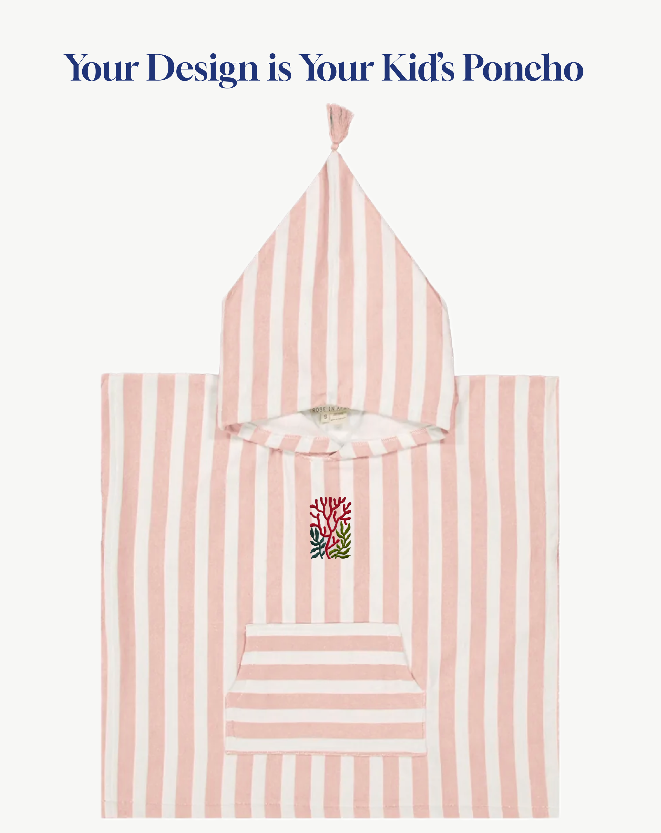 Rose in April - Bath Kids Poncho SUZON