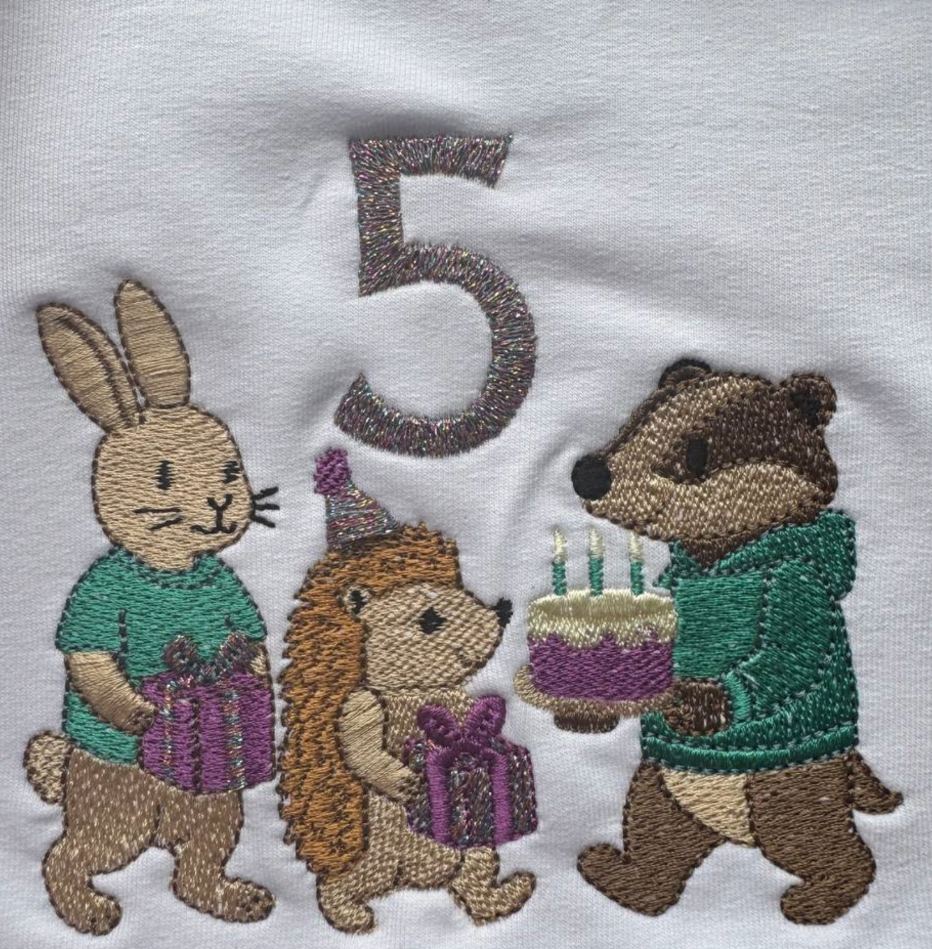 Children’s Birthday Embroidered Sweatshirt