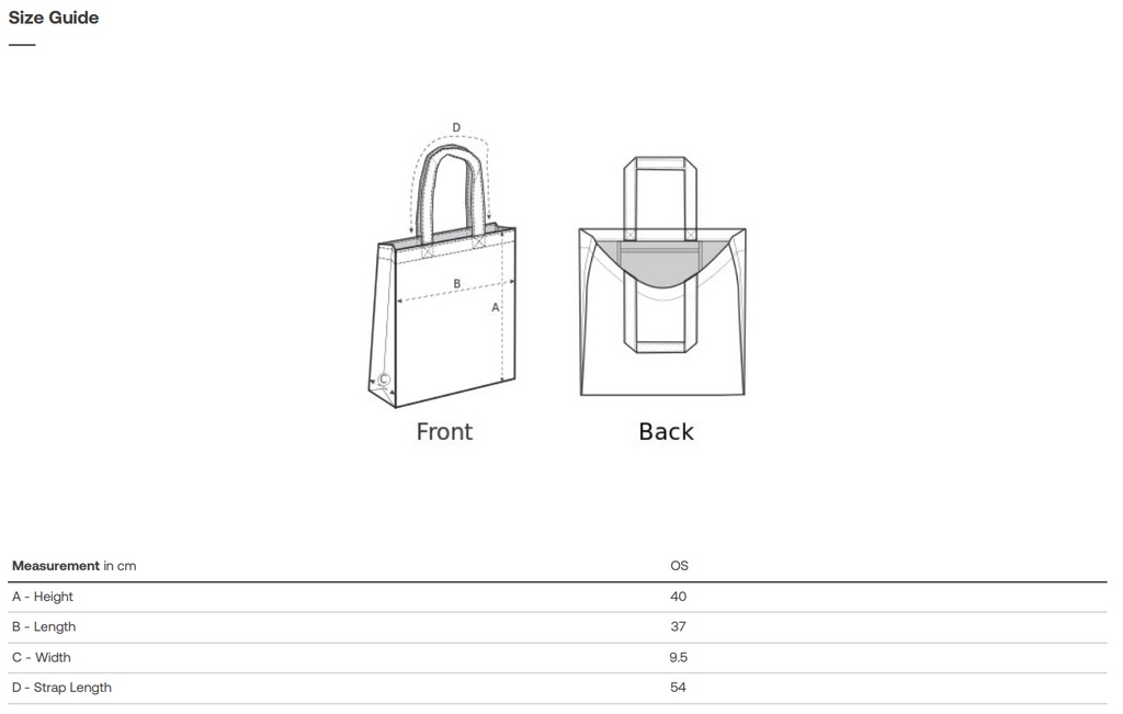 Minimalist Embroidered "Haarlem" Tote Bag