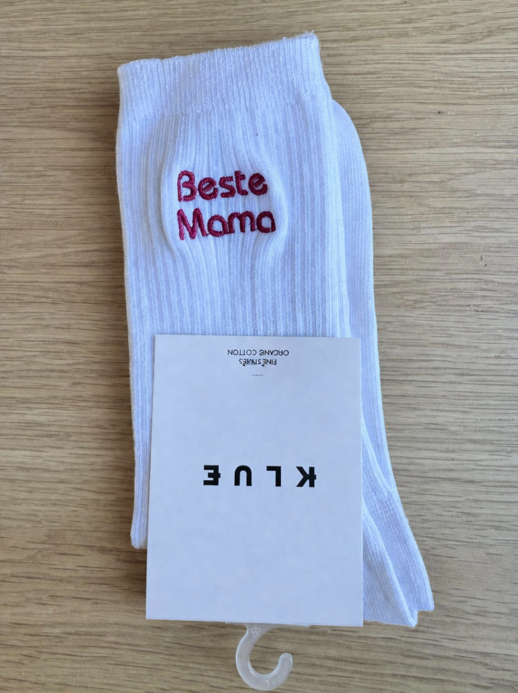 Socks "Klue" with high-quality embroidery