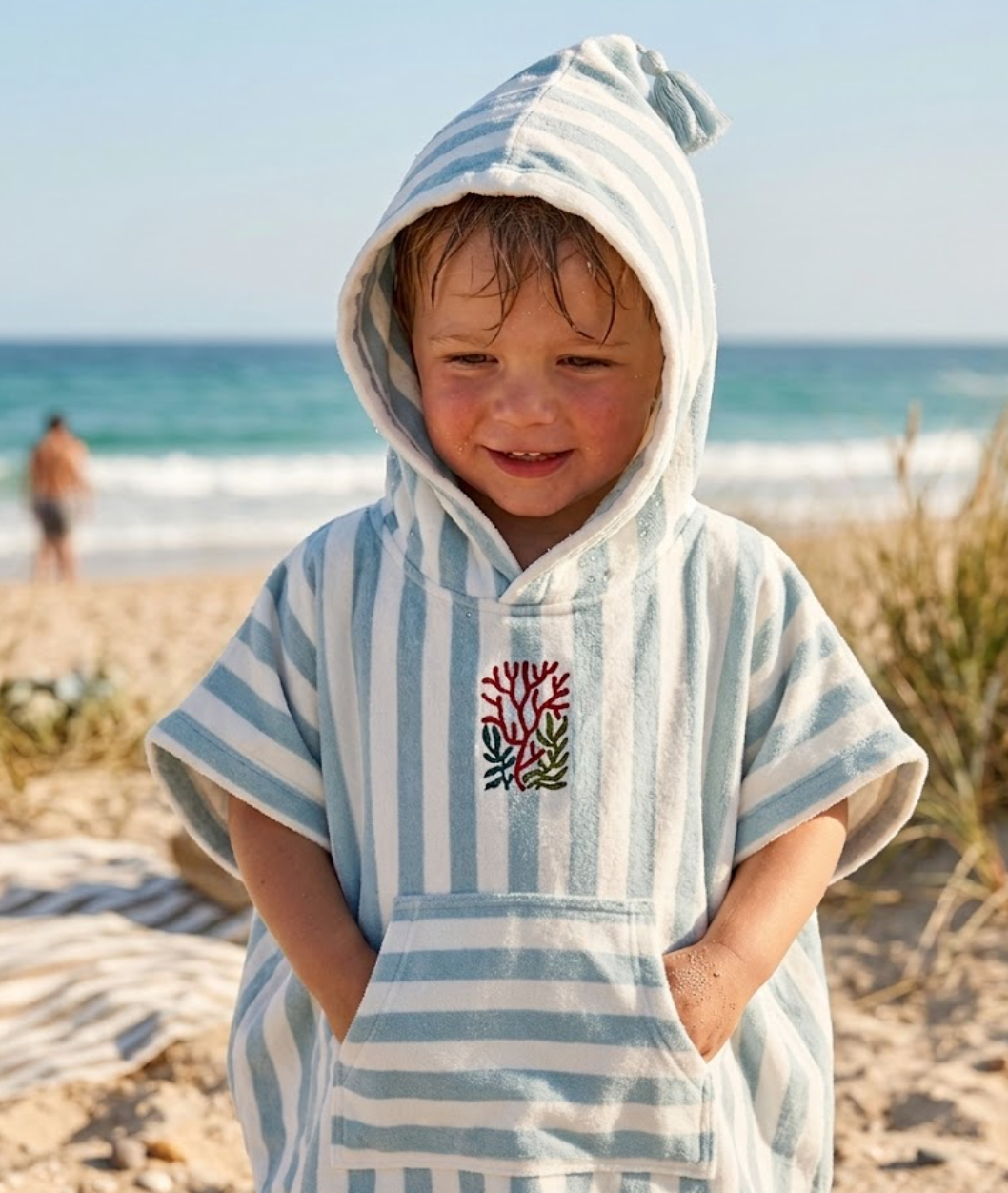 Rose in April - Bath Kids Poncho SUZON