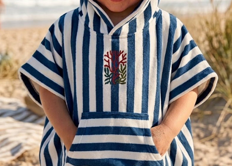 Rose in April - Bath Kids Poncho SUZON